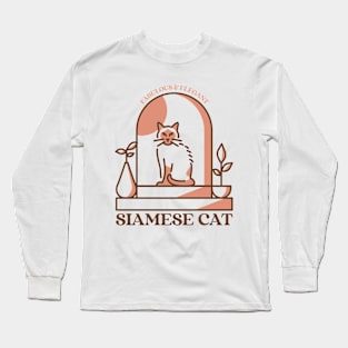 Siamese Cat Long Sleeve T-Shirt